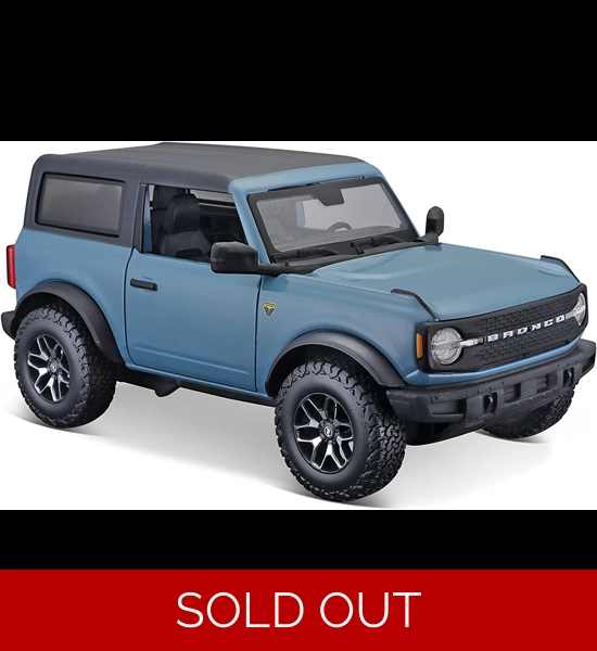 2021 Ford Bronco Badlands 1:24 Scale